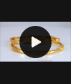 BR2017-2.4 Size Diamond Bangle Collections One Gram Gold Jewelry